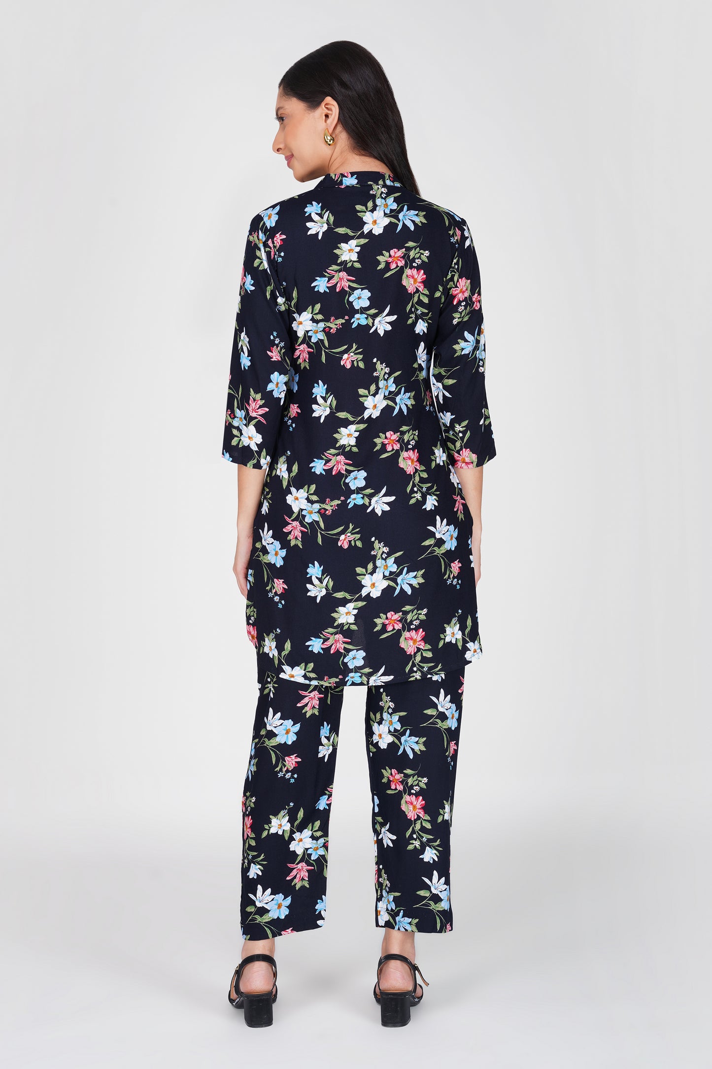 Eleven™ Midnight Bloom Kurti Set