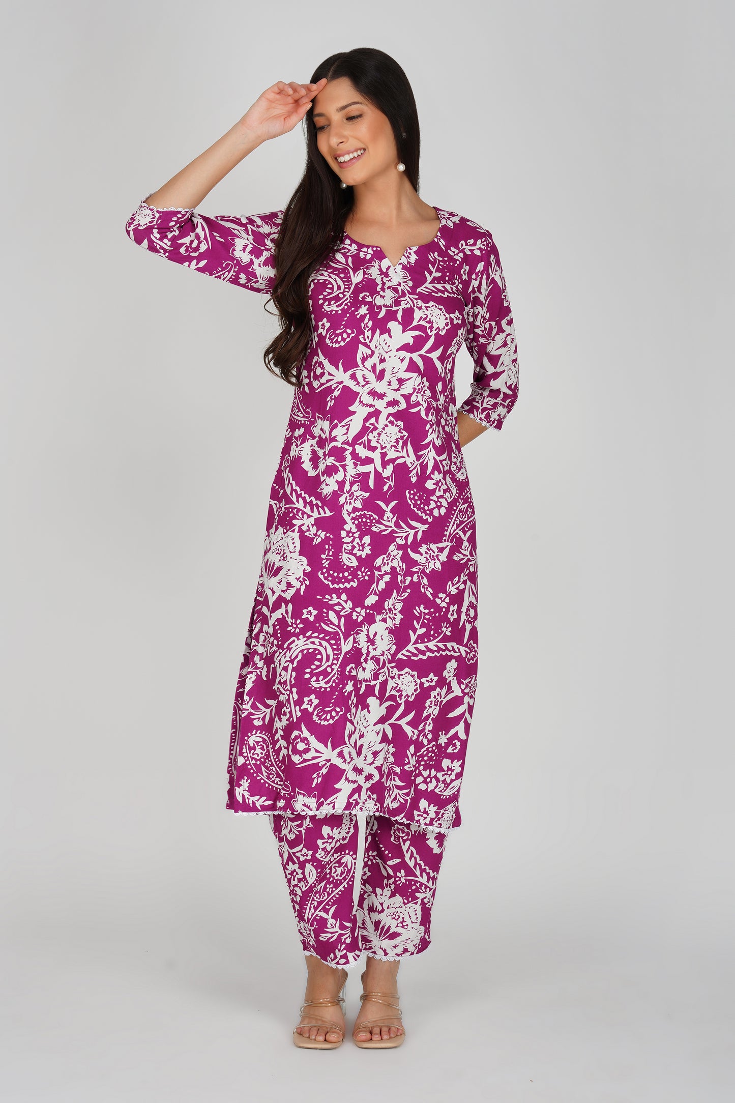Eleven™ Orchid Fable Kurti Set