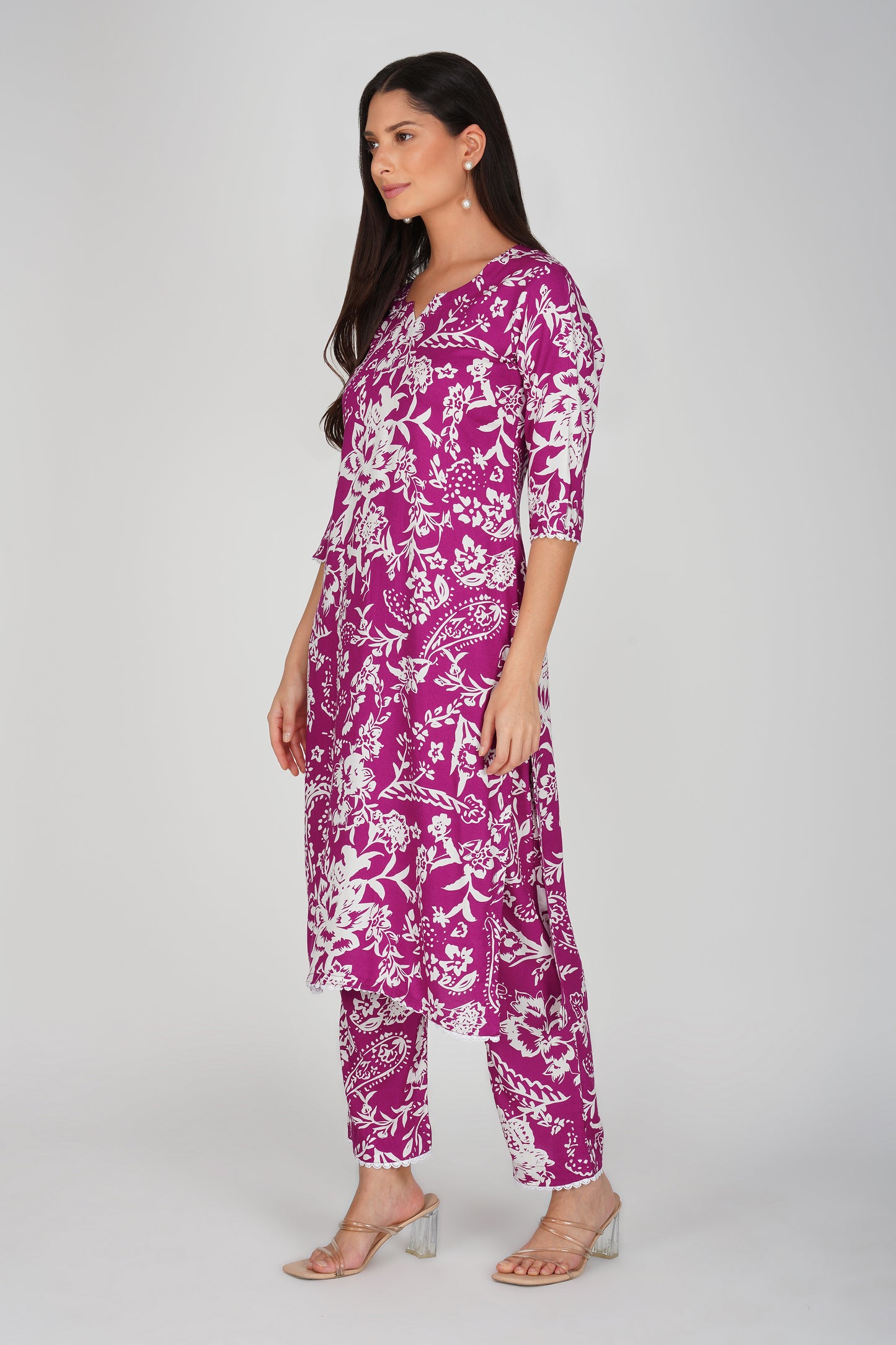 Eleven™ Orchid Fable Kurti Set