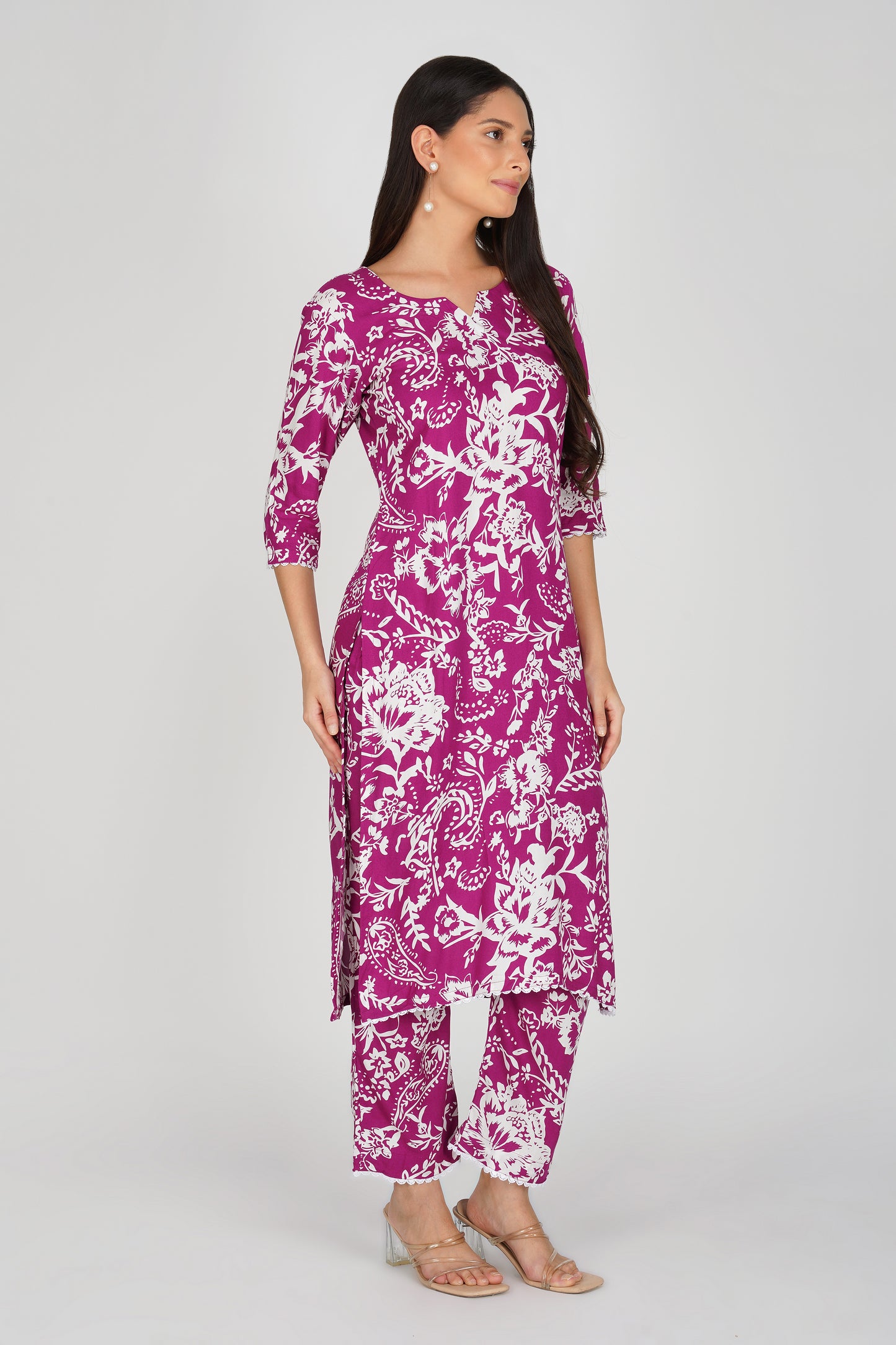 Eleven™ Orchid Fable Kurti Set