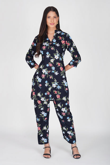 Eleven™ Midnight Bloom Kurti Set