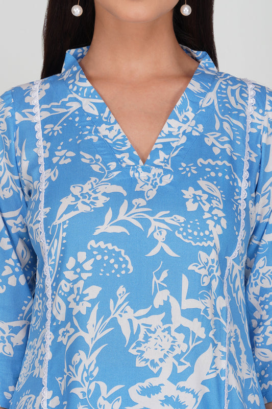 Eleven™ Serene Bloom Kurti Set