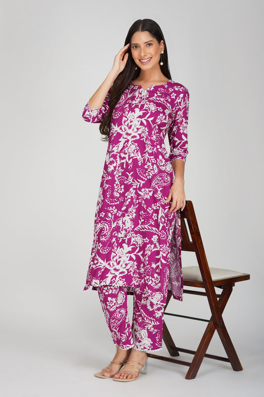 Eleven™ Orchid Fable Kurti Set