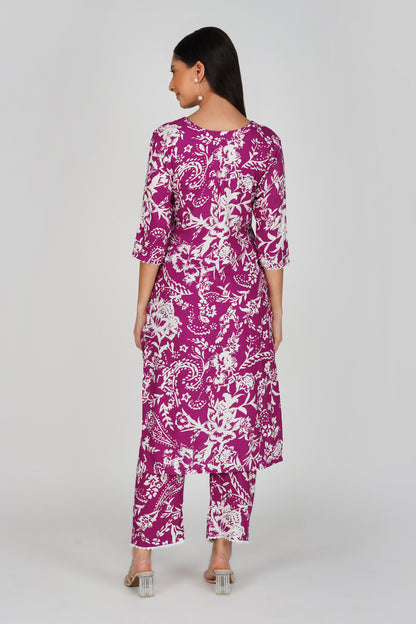 Eleven™ Orchid Fable Kurti Set