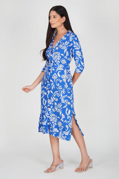 Eleven™ Blue Royale Button-Down